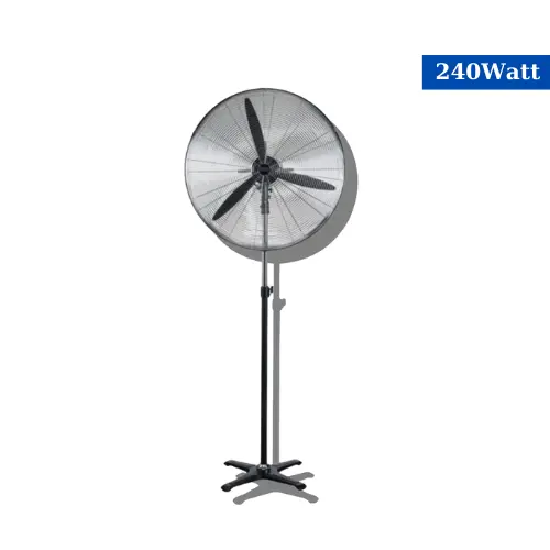 MAXIMUS Titan 240 W Ayaklı Sanayi Tipi Vantilatör - Güçlü Soğutma Performansına Sahip Endüstriyel Vantilatör