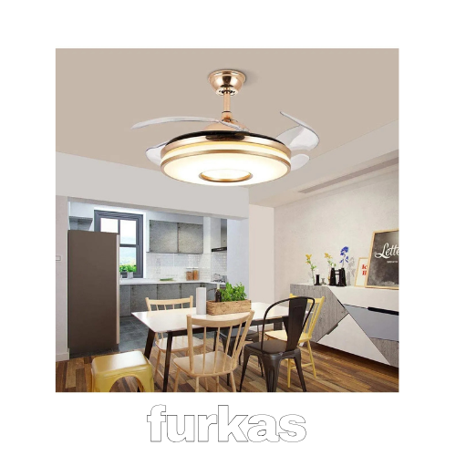 Oda içerisinde tavan vantilatörü - Furkas.com.tr modern serinleme çözümü