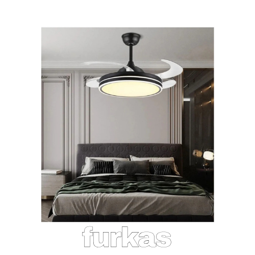 Oda içerisinde tavan vantilatörü - Furkas.com.tr modern serinleme çözümü
